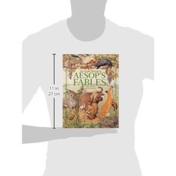 The Classic Treasury of Aesop's Fables - Enchanting Morals and Lessons