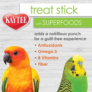 Kaytee Superfood Treat Stick for Birds Spinach Kale 5.5oz