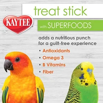 Kaytee Superfood Treat Stick for Birds Spinach Kale 5.5oz