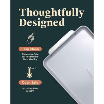 Caraway Non-Stick Baking Sheet - Ceramic & Non-Toxic