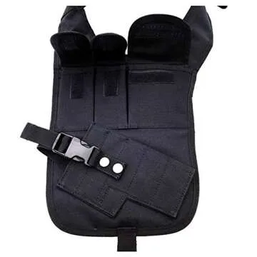 FIRECLUB Outdoor Multi-Function Tactical Pistol Hidden Gun Holster Hiking Under Shoulder Helmet Single Shoulder Vest Bag Pouch Pouches