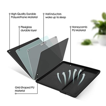 Ayotu Kindle Oasis Fabric Soft Case Auto Wake Sleep Waterproof