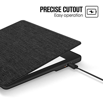 Ayotu Kindle Oasis Fabric Soft Case Auto Wake Sleep Waterproof