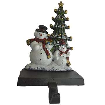 Lulu Decor Cast Iron Christmas Stocking Holders Set of 6