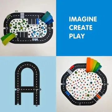 Waytoplay Expressway 16 Piece Road Set for Kids