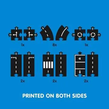 Waytoplay Expressway 16 Piece Road Set for Kids