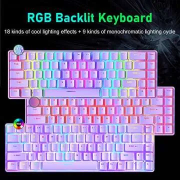 60% Mechanical Gaming Keyboard and RGB Mouse Bundle