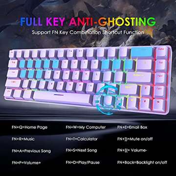 60% Mechanical Gaming Keyboard and RGB Mouse Bundle