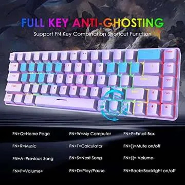 60% Mechanical Gaming Keyboard and RGB Mouse Bundle