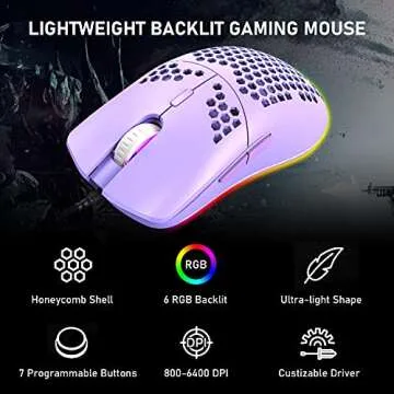 60% Mechanical Gaming Keyboard and RGB Mouse Bundle