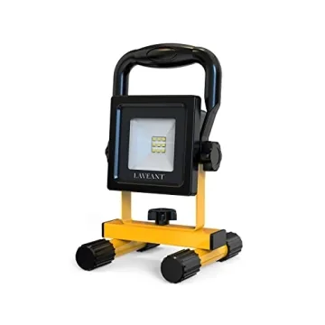 LAVEANT 600 Lumen Portable Rechargeable LED Work Light for All Outdoor Needs
