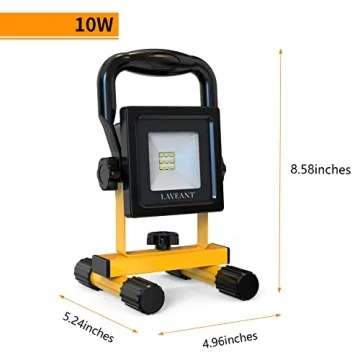 LAVEANT Rechargeable LED Work Lights for Men Tools