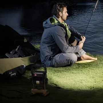 LAVEANT Rechargeable LED Work Lights for Men Tools