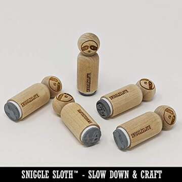 Coop Egg Mini Rubber Stamp for Crafting and Planners