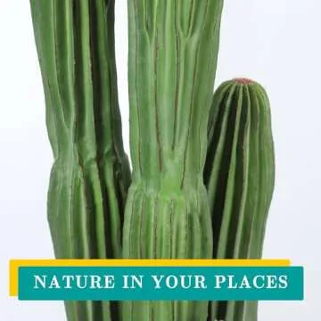 Huisezing 30" Artificial Cactus for Home or Office Decor