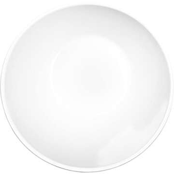 CFS 5554437 Balsam Melamine Angled Salad Bowl, 26 fl. oz, Bavarian Cream" )
