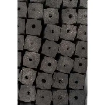 Thaan, Thai-Style Charcoal. 4-6 Hour Burn Time. Restaurant Grade Charcoal. Low Ash, No Smoke, High Heat. Up to 1200 Degrees. Binchotan Quality, Extruded Process. (5, Pounds)