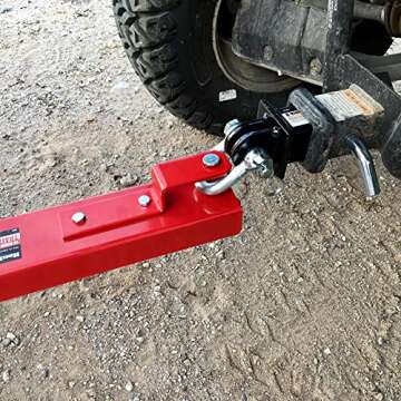 Haul Master 10 Cu. Ft Trailer Cart for Lawn & Garden