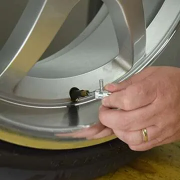 Slime 20088 Valve Tool, 4-Way, Plus Valve Cores for All Types of Tire