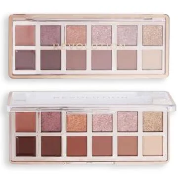 Revolution The True Icon Bronze Eyeshadow Palette 12 Shades