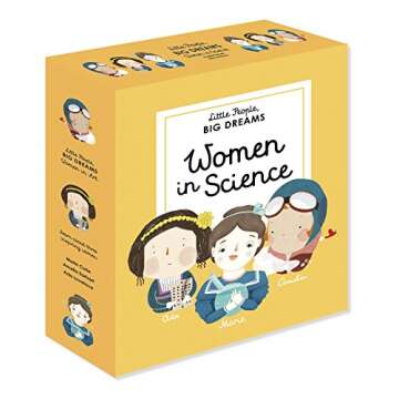 Little People, BIG DREAMS: Women in Science: 3 books from the Ada Lovelace - Marie Curie - Amelia Ea...