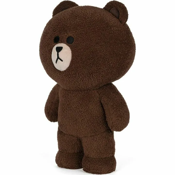 GUND LINE Friends Brown Plush Stuffed Animal Bear 14"