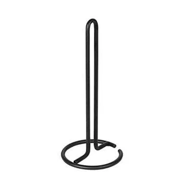 Spectrum Diversified Euro Paper Towel Holder, Black