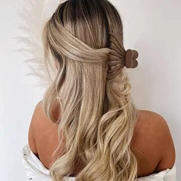 Canitor Extra Large Hair Clips for Thick Hair - 4 Pcs