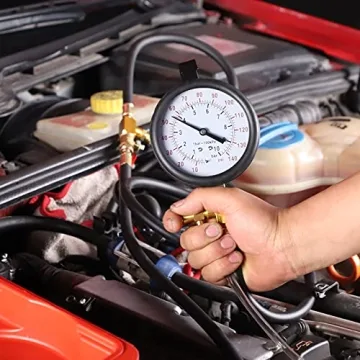 BETOOLL Fuel Injection Pressure Tester Kit Gauge 0-140 PSI