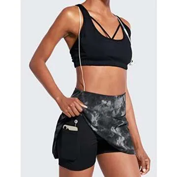 BALEAF Women's 13" Tennis Skirt - Stylish and Comfy