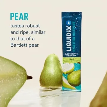 Liquid I.V.® Hydration Multiplier - Pear | Electrolyte Powder Drink Mix | 1 Pack (16 Servings)