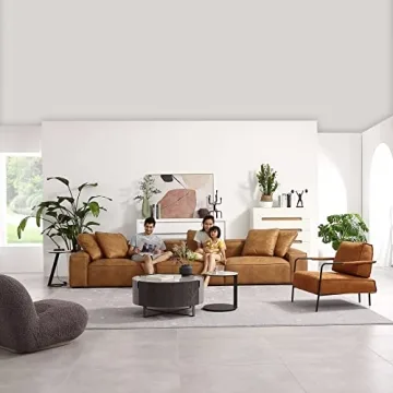 Mido 5 Seater Sofa for Living Room, Waterproof Design