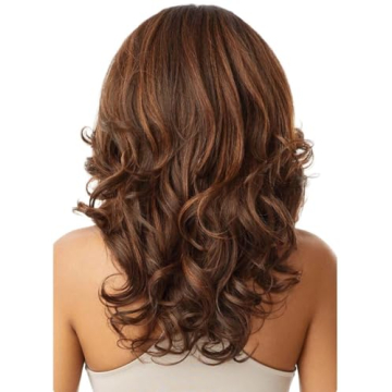 Outre Julianne: Glamorous Wavy Lace Front Wig