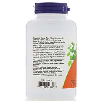 Kelp Powder Norwegian Now Foods 8 oz Powder