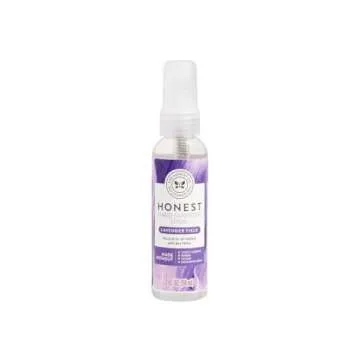 The Honest Company Plant-Based Hand Sanitizer Spray | Kills 99.9% of Germs | Hypoallergenic, Quick-d...