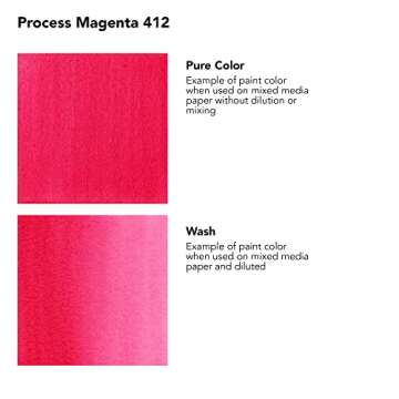 Daler-Rowney FW Acrylic Ink Bottle Process Magenta - Versatile Acrylic Drawing Ink for Artists and S...