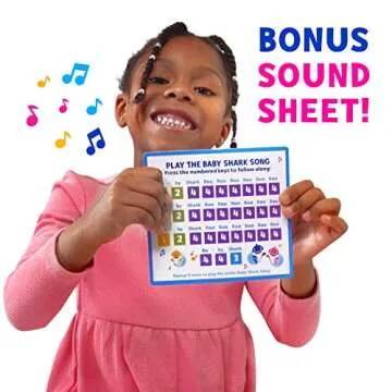 WowWee Baby Shark Interactive Piano Dance Mat