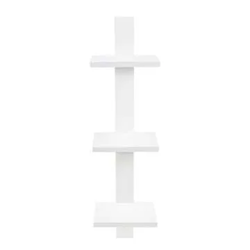 Kate and Laurel Udell 3-Tier Floating Wall Shelf