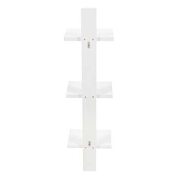 Kate and Laurel Udell 3-Tier Floating Wall Shelf
