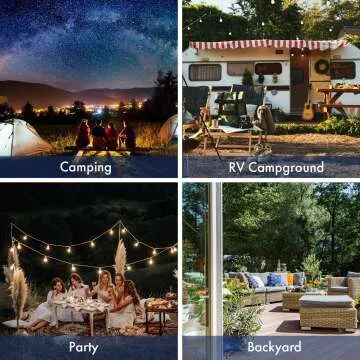 Compact 10" Concrete Fire Pit for Camping & Patio