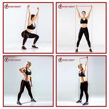 Intent Sports Pull up Assist Band (Red)