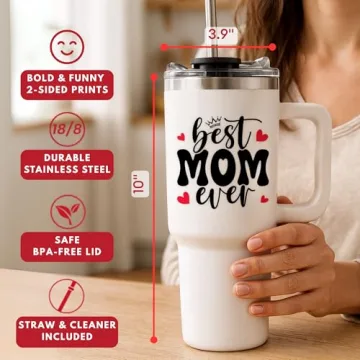 Best Mom Ever Tumbler - Perfect Mother's Day Gift!