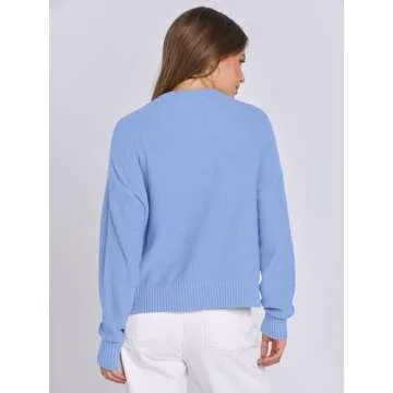 Stylish ANRABESS Women's Open Front Cardigan Sweater