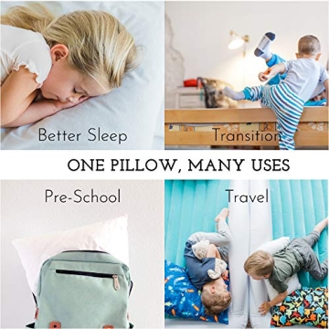 Little Sleepy Head Toddler Pillow for Optimal Sleep Support