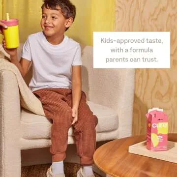 Cure Hydration - Kids Electrolyte Drink Mix | Plant-Based Pediatrician Formulated Rehydration | No Added Sugar, Non-GMO, Gluten-Free, No Artificial Flavors, FSA-HSA | Box of 6 Packets - Pink Lemonade