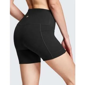 BALEAF Women Biker Shorts with Tummy Control & Pockets