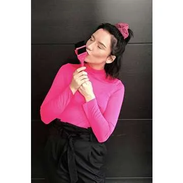 FRAMAR Pink Hair Color Brush - Hair Coloring Brush for Hair Dye, Hair Dye Brush to Apply Hair Color, Color Brushes for Hair Salon, Brush for Dyeing Hair, Colour Brush for Hair Coloring, Dye Tools