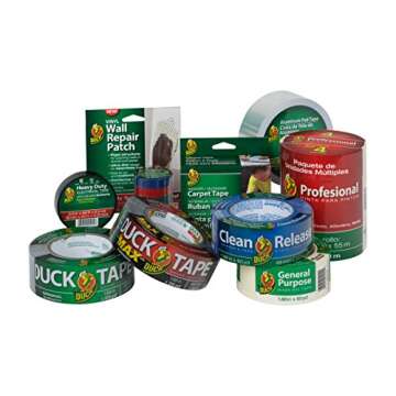 Duck Brand Heavy Duty Electrical Tape, 0.75-Inch x 66-Feet, Single Wrapped Roll, Black (393120)