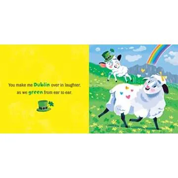 You Shamrock My World: A Sweet and Lucky St. Patrick's Day Board Book for Babies and Toddlers (Punderland)