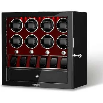 Watch Winder for 8 Automatic Watches - DUKWIN